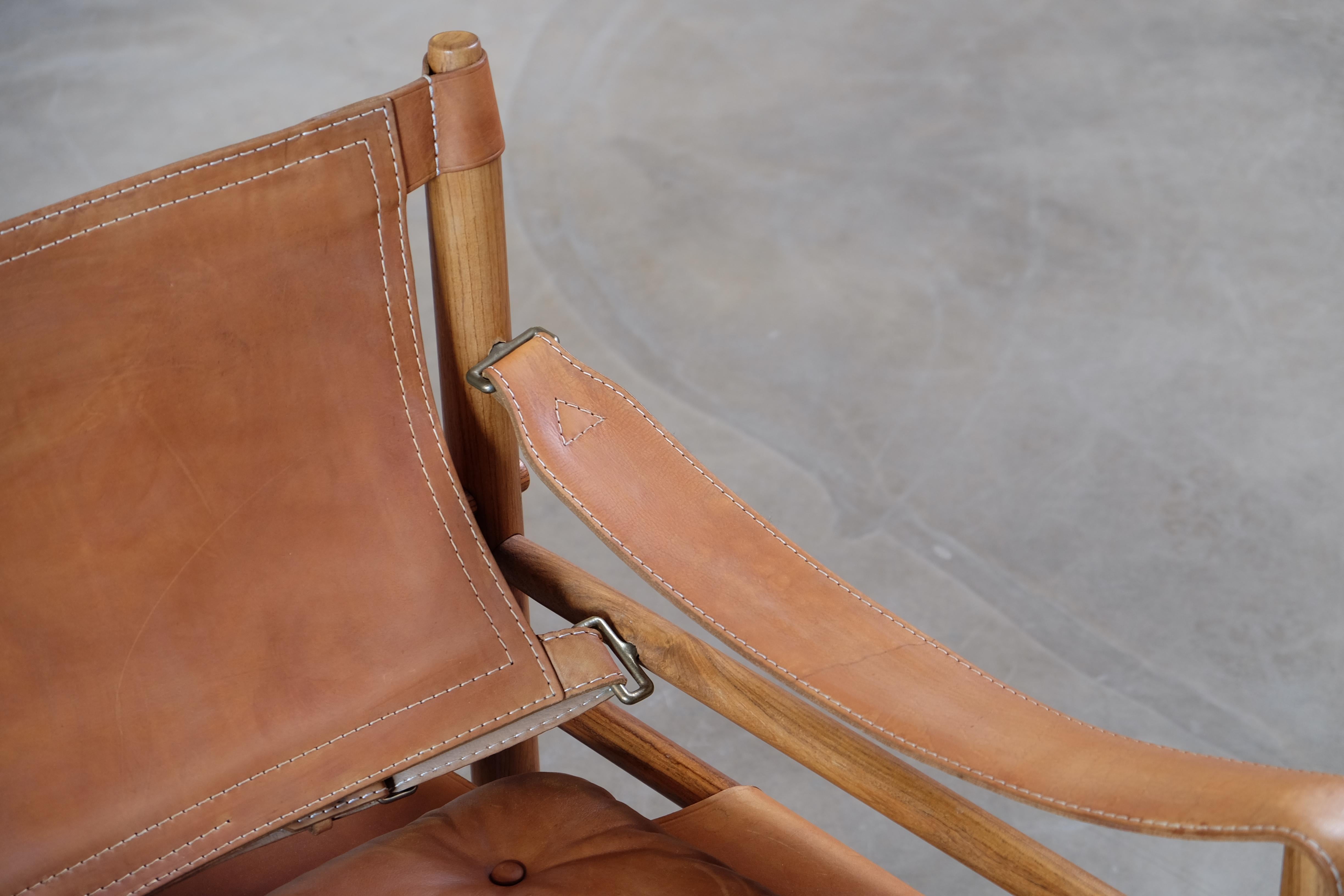 Pair of Arne Norell Easy Chairs Model Sirocco, 1960s 5