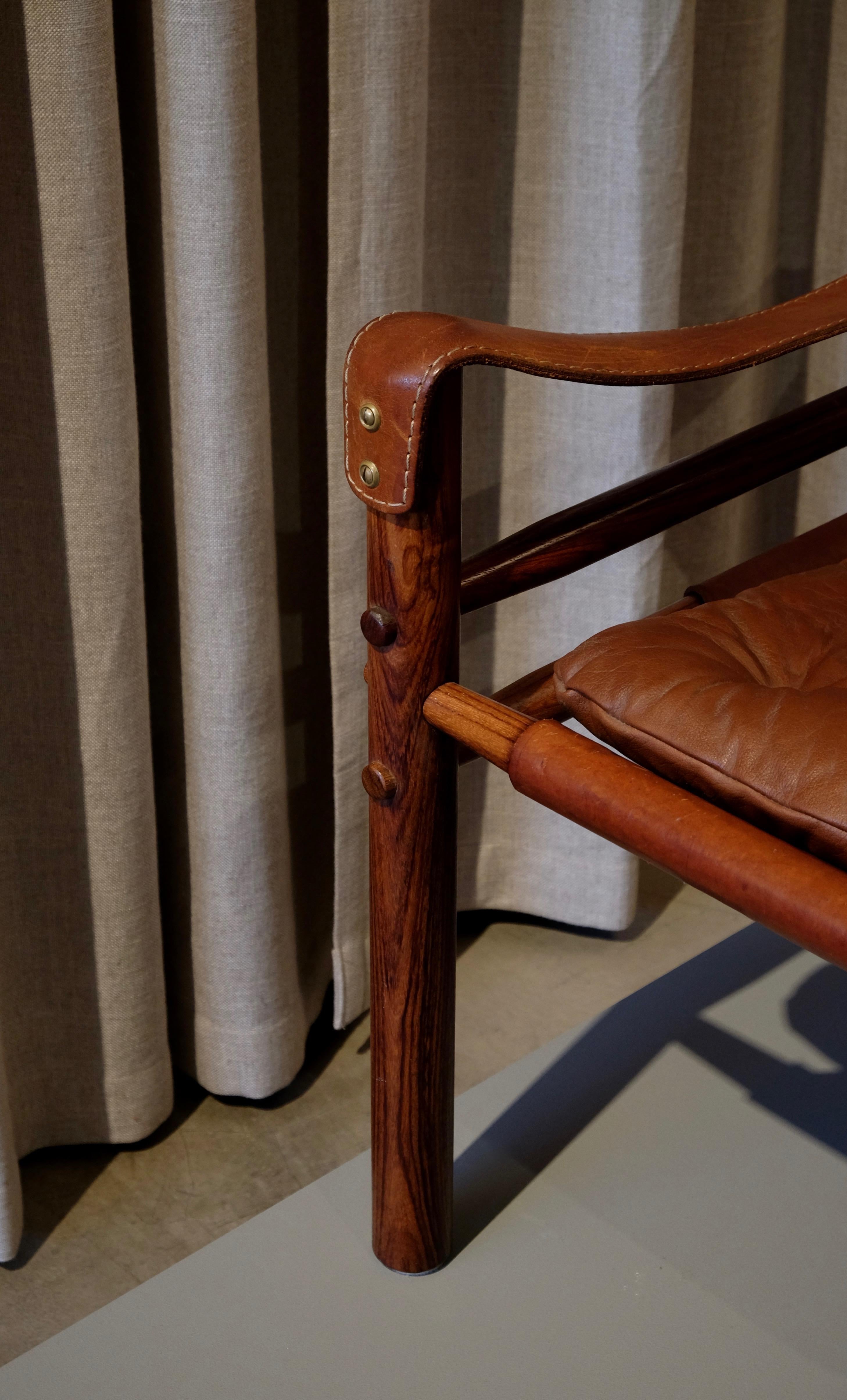Pair of Arne Norell Easy Chairs Model Sirocco, 1960s In Good Condition In Stockholm, SE