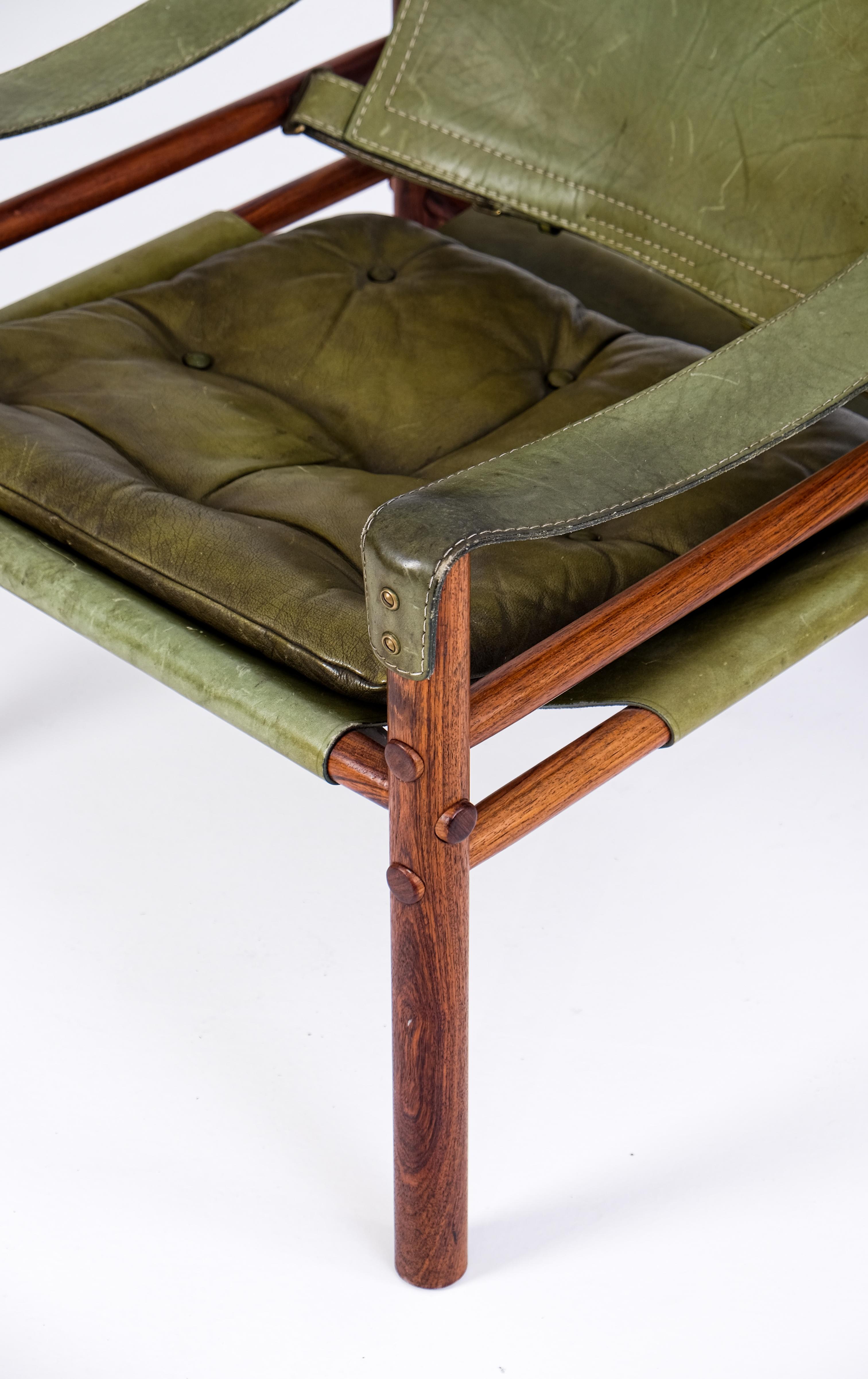 Mid-20th Century Pair of Arne Norell Easy Chairs Model Sirocco, 1960s