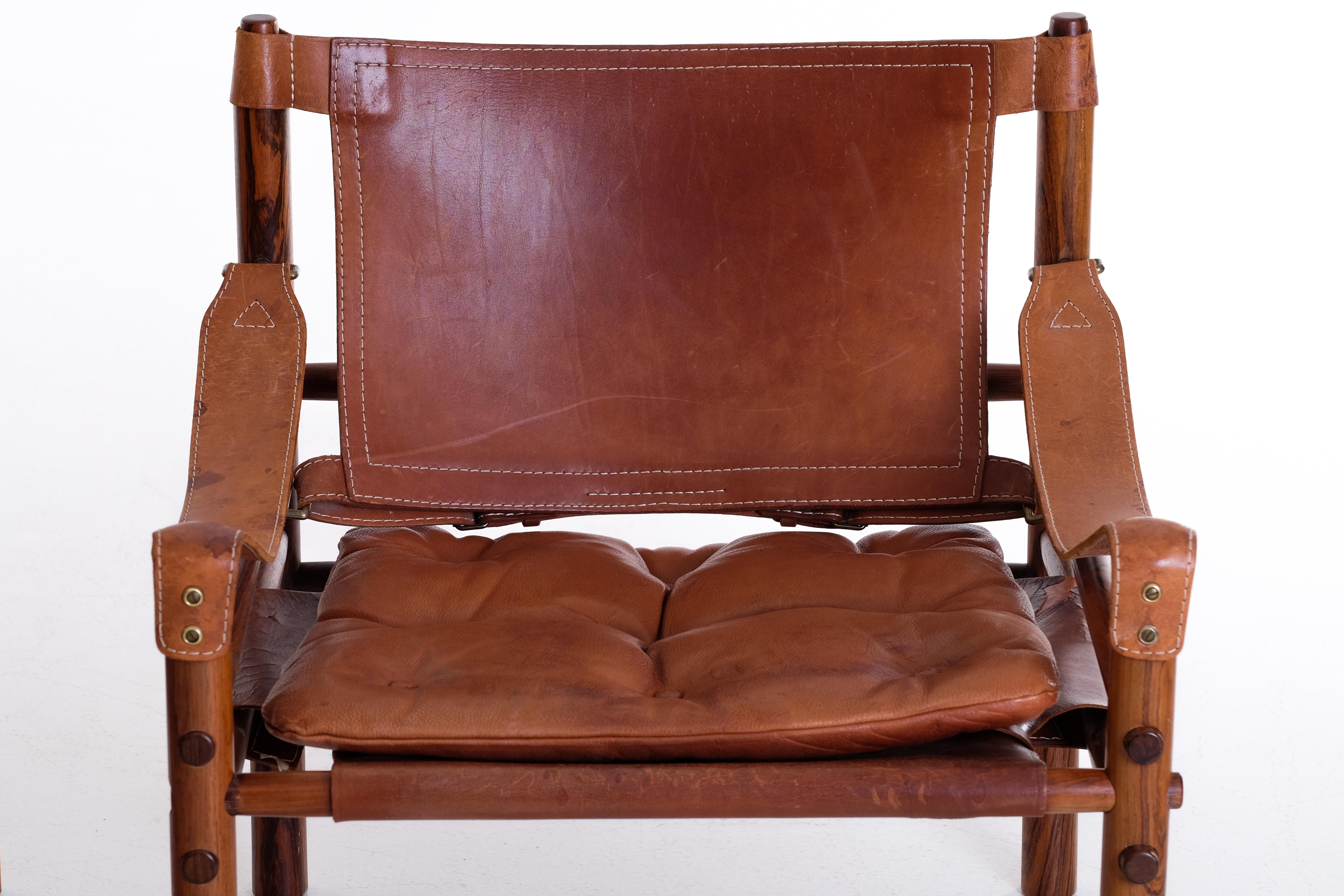 Milieu du XXe siècle Paire de fauteuils modèle Sirocco d'Arne Norell, années 1960 en vente