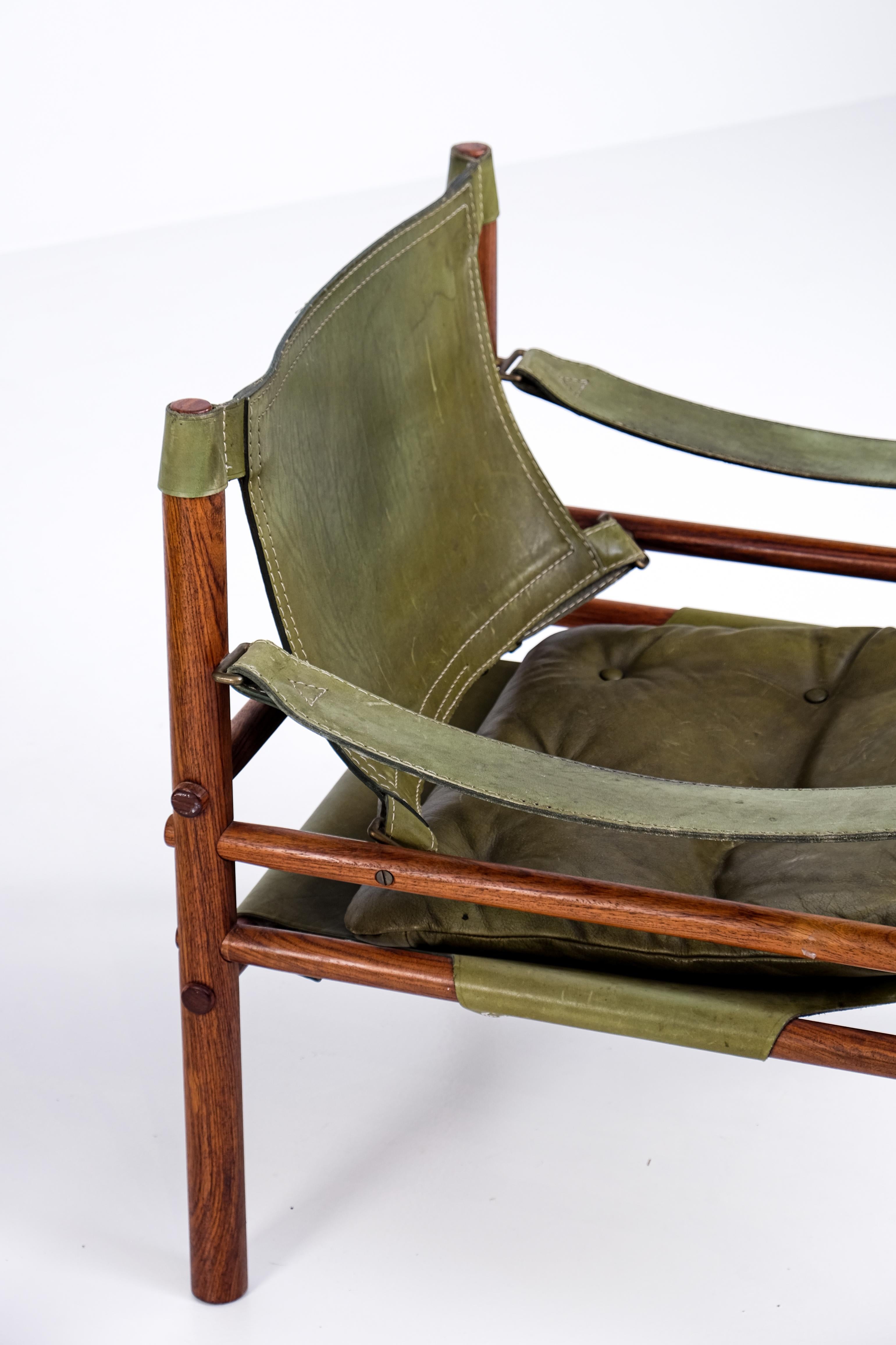 Pair of Arne Norell Easy Chairs Model Sirocco, 1960s 2