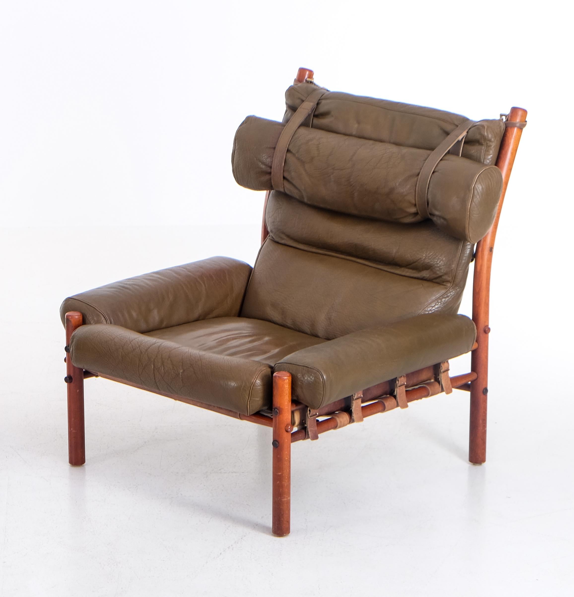 Ein Paar Arne Norell „Inca“ Easy Chairs, 1970er-Jahre (Skandinavische Moderne) im Angebot
