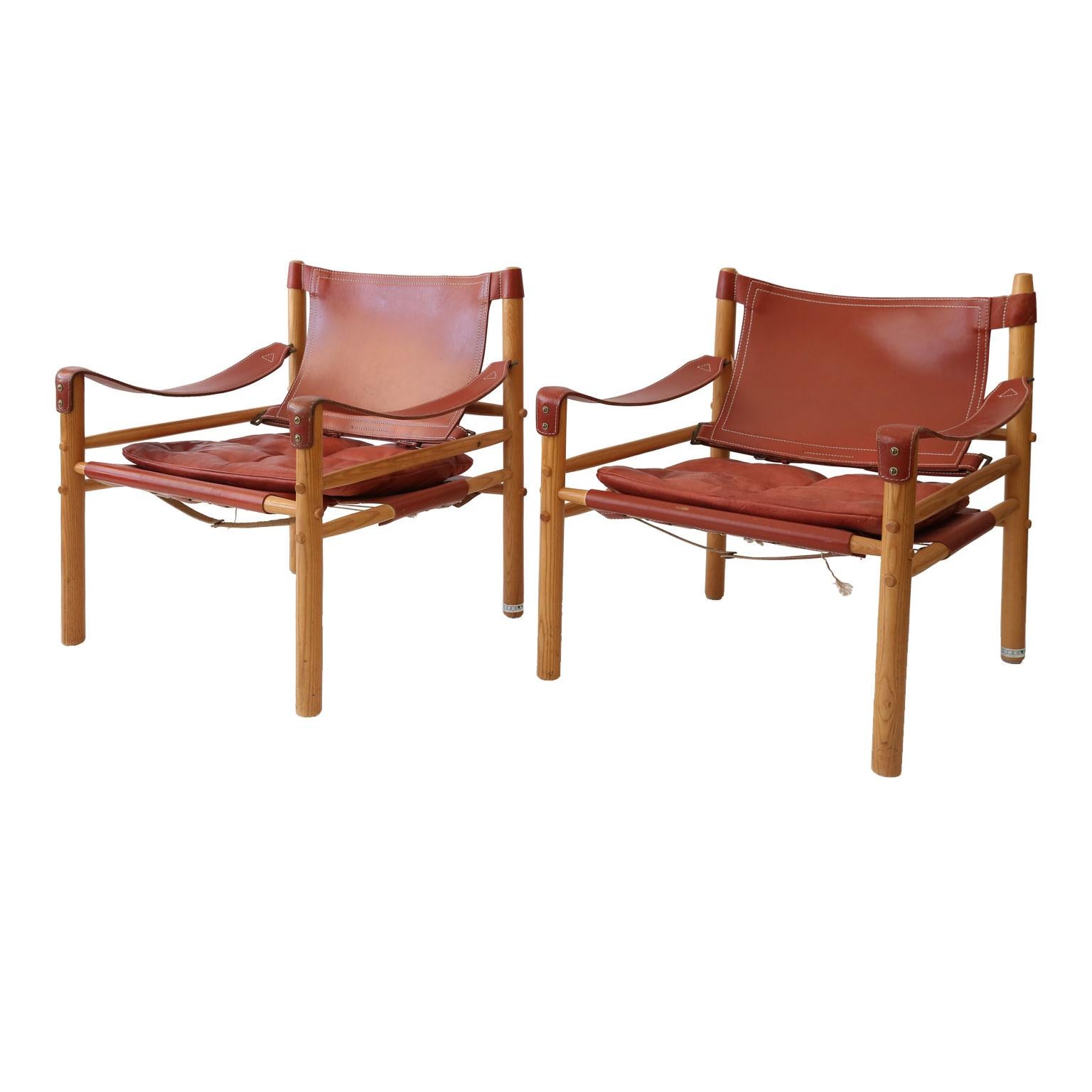 Pair of Arne Norell Sirocco Chairs