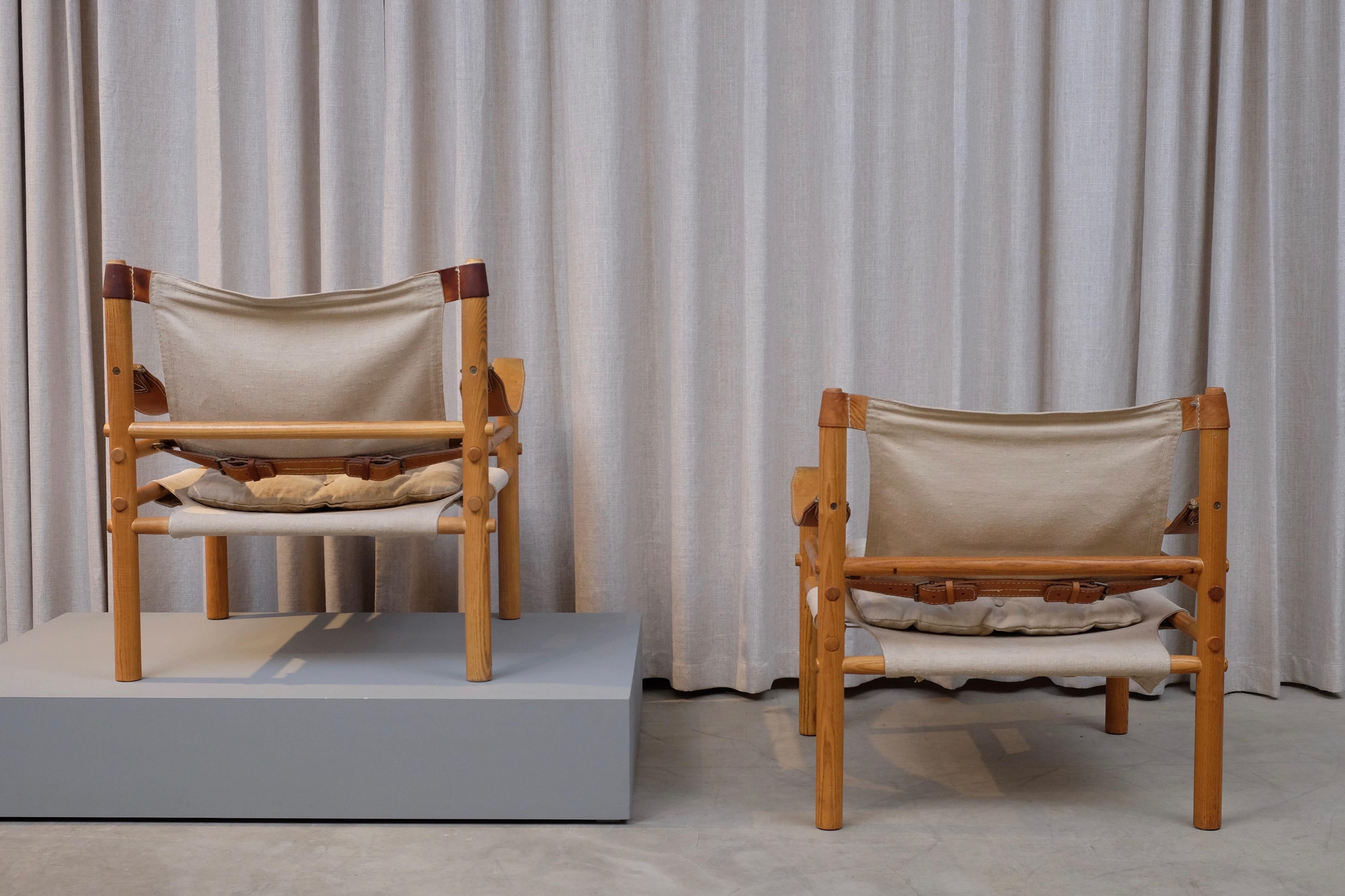 Pair of Arne Norell Sirocco Easy Chairs, 1960s 1