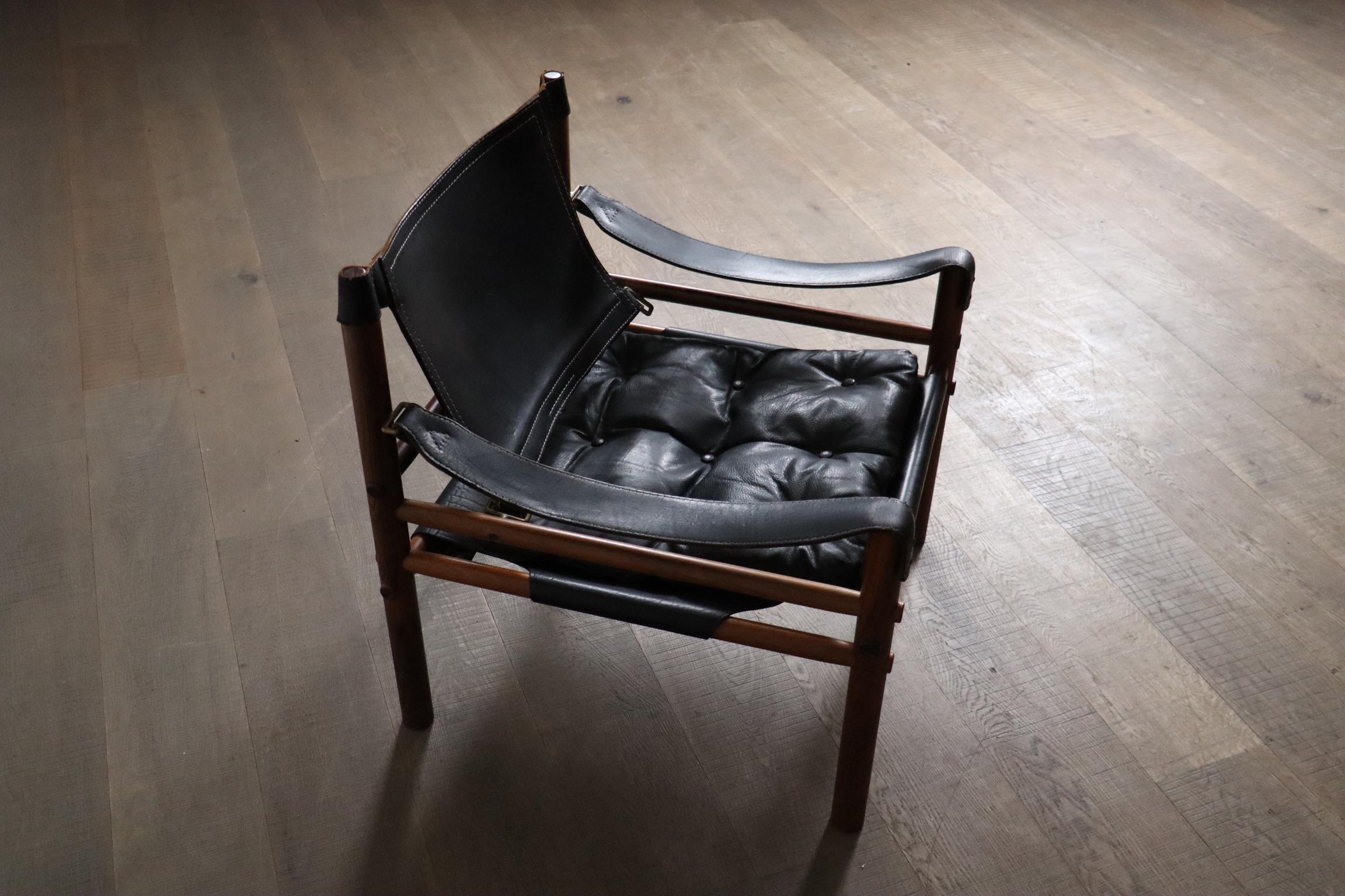 Pair of Arne Norell Sirocco Easy Chairs for Norell AB, Sweden 1970s For Sale 10