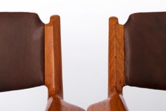 Pair of Arne Vodder Model 418 Armchairs, 1960s Danish Mid Century Teak Chairs