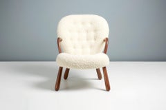 Re-Edition Boucle Clam Chairs by Arnold Madsen