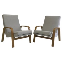 Pair of ARP Armchairs for Steiner, France, circa 1950