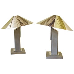 Pair of "Arquitectura" Lamps Designed by Sergio Orozco for Brueton