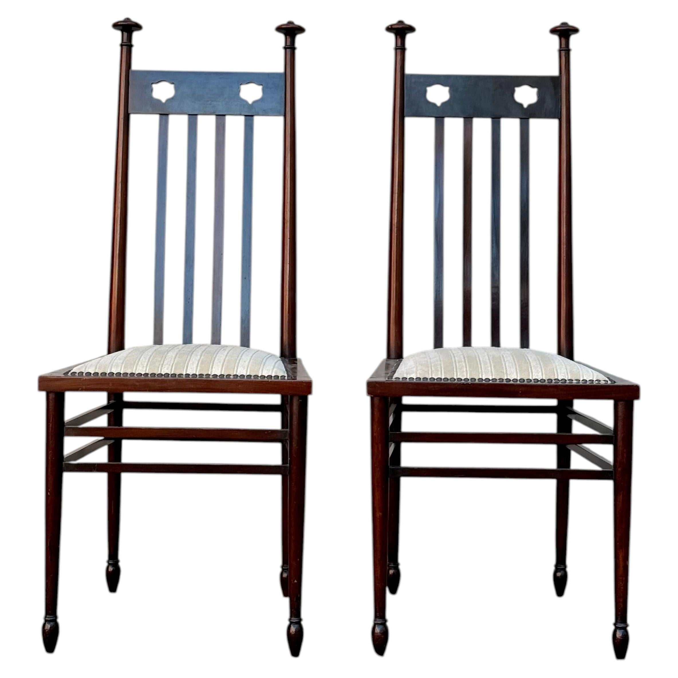 Pair of art and craft chairs
