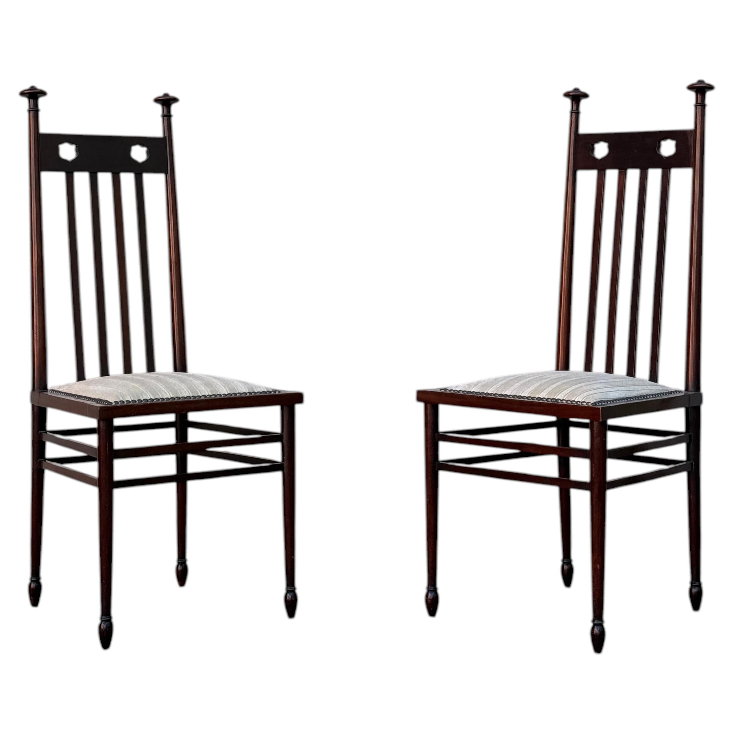 Pair of art and craft chairs