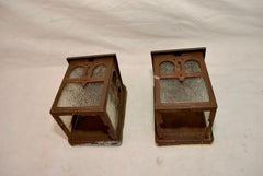 Pair of Art & Craft Outdoor Sconces