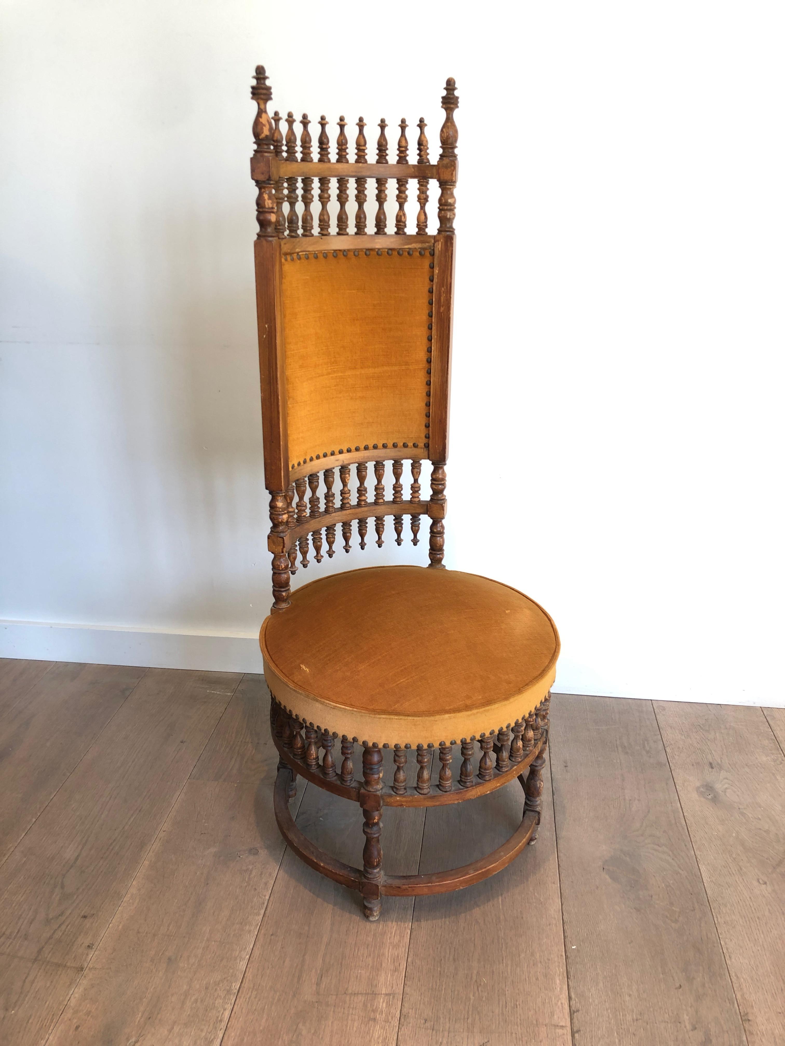 Pair of Art & Crafts Chairs For Sale 5
