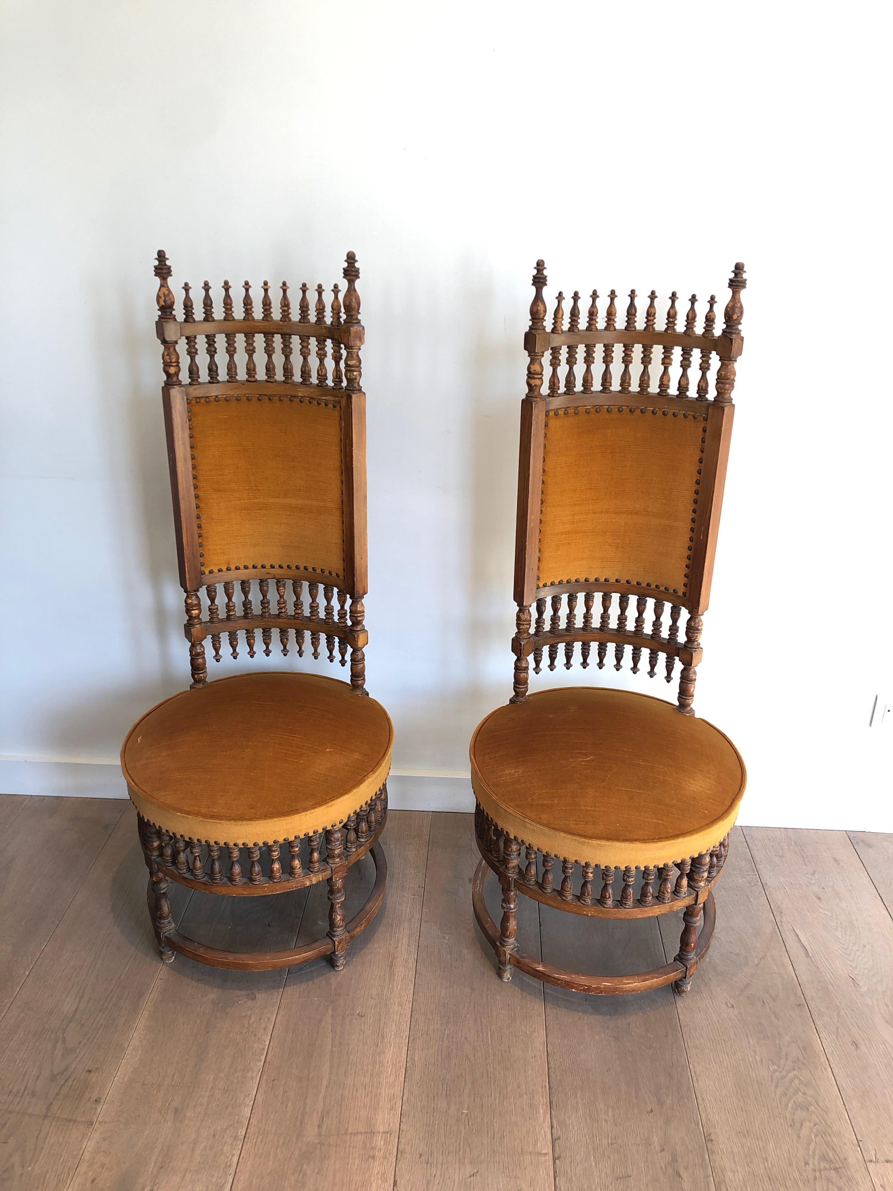 Arts and Crafts Pair of Art & Crafts Chairs For Sale