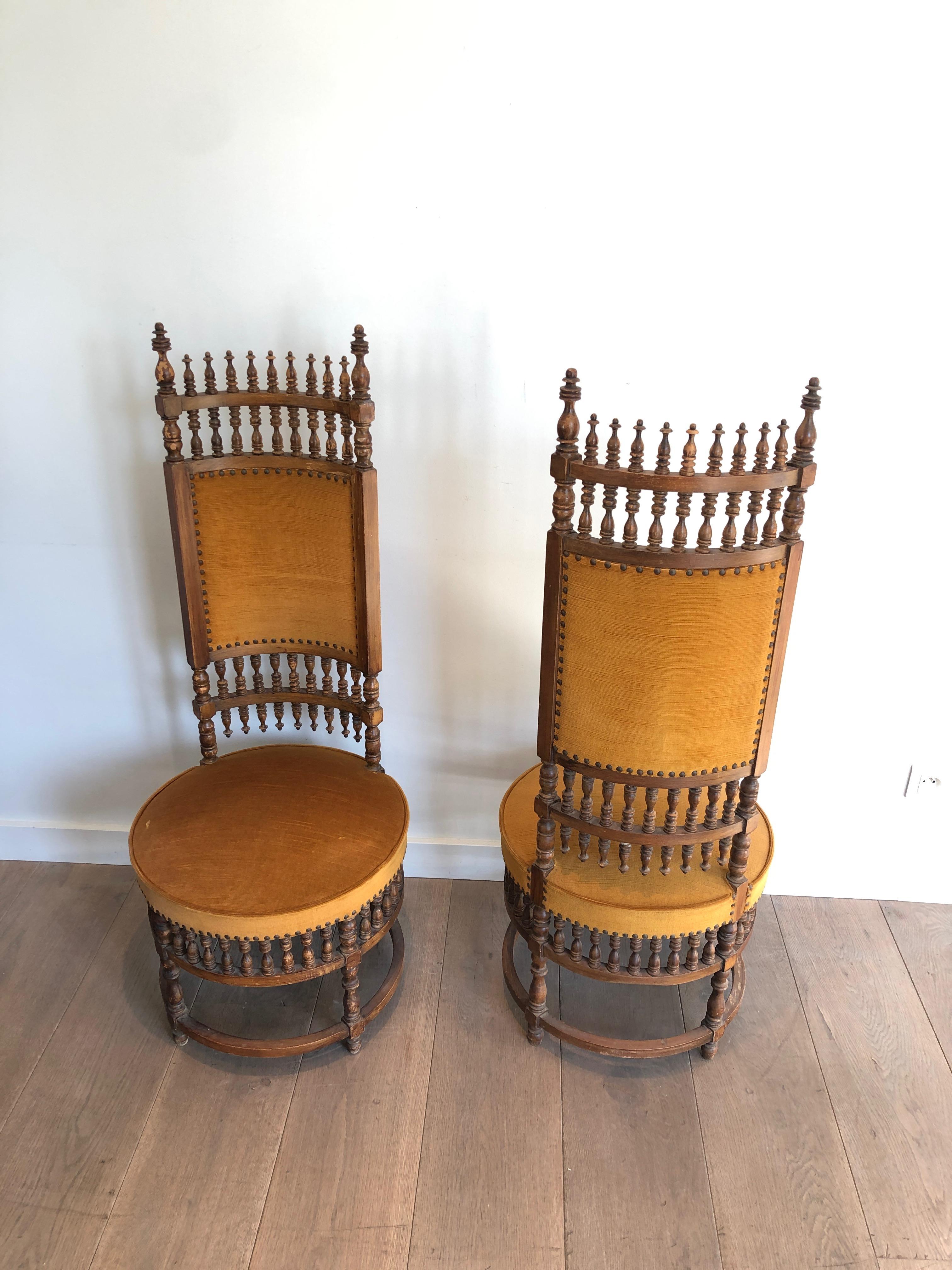 Pair of Art & Crafts Chairs For Sale 1