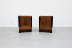 Pair of Art Deco Amsterdam School Cabinets