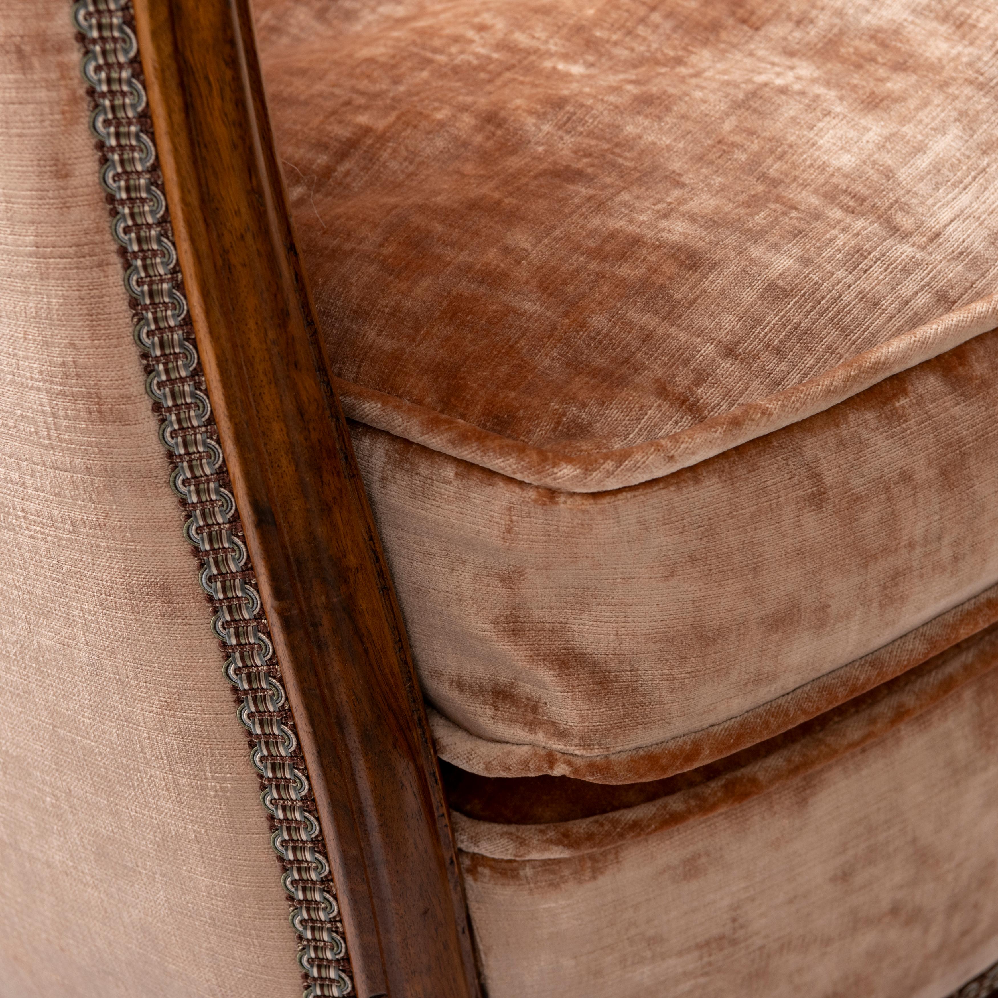 Pair of Art Deco Arm Chairs, France circa 1930 4