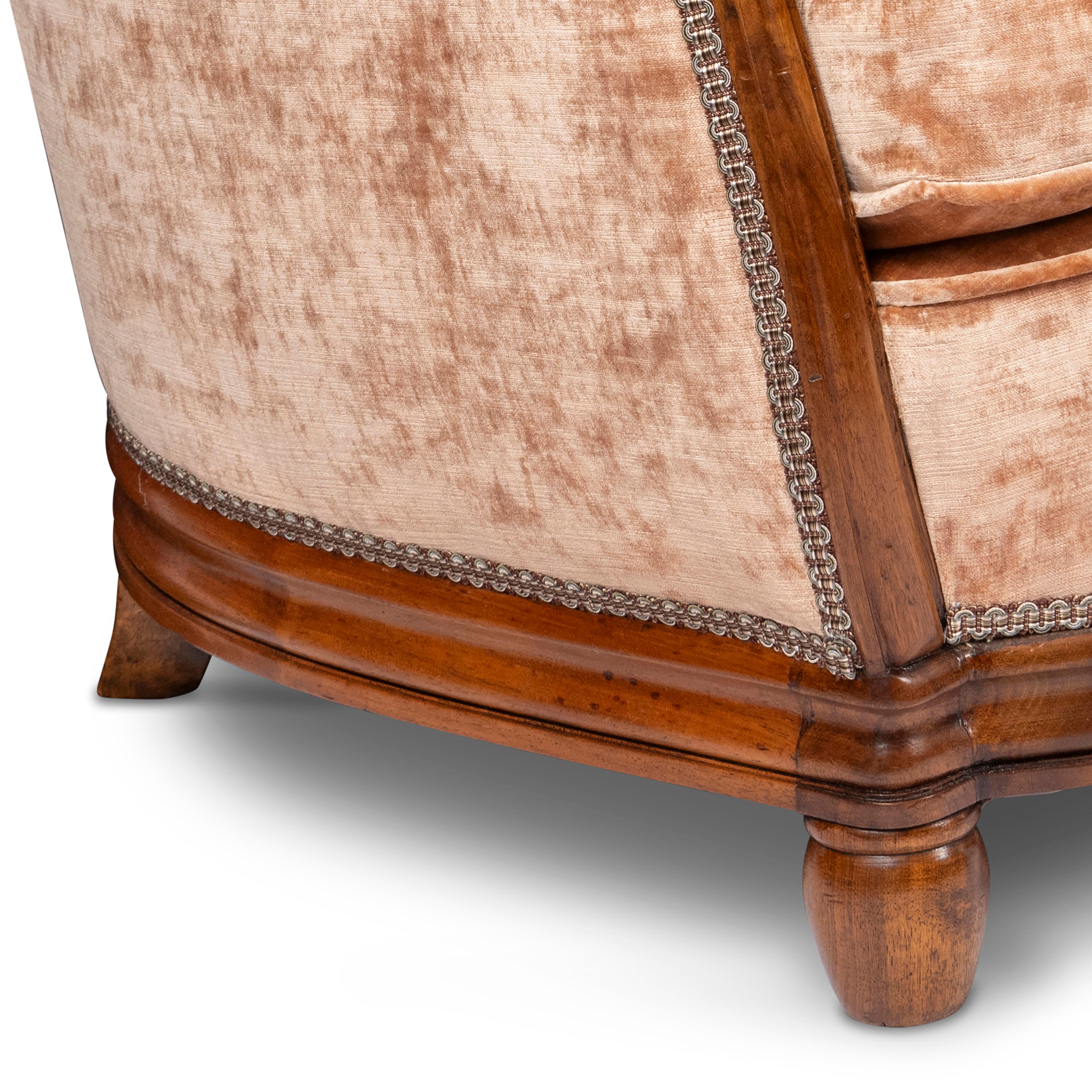 Pair of Art Deco Arm Chairs, France circa 1930 1