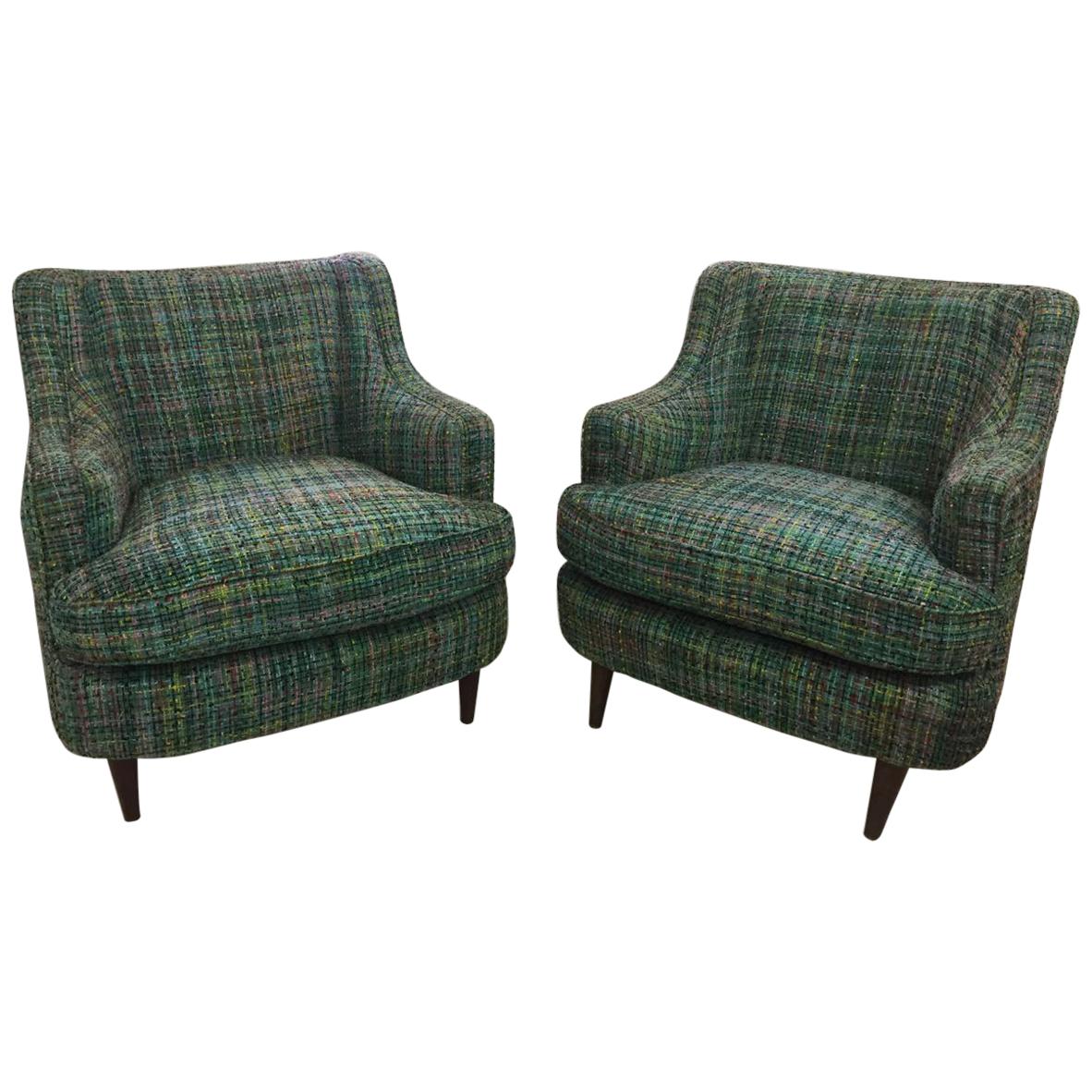 Pair of "Art Deco" Armchair Attributed to Joaquim Tenreiro For Sale