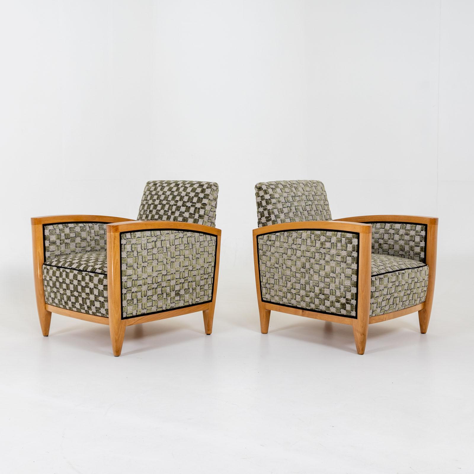 Paar Art-Déco-Sessel, 1930er Jahre (Französisch) im Angebot