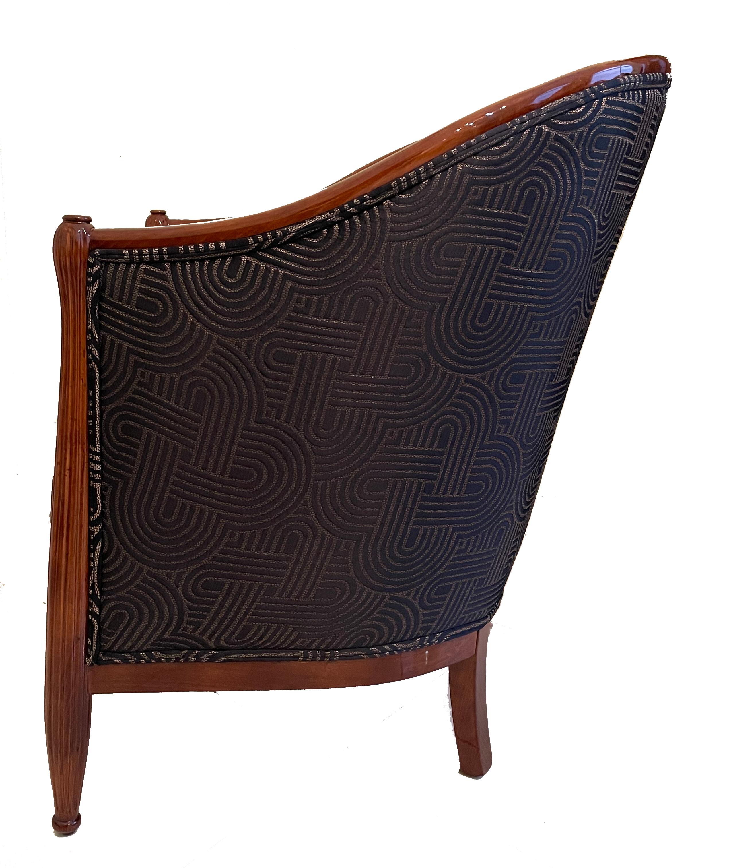 Paar Art-Déco-Sessel um 1925 im Zustand „Gut“ im Angebot in Wiesbaden, DE