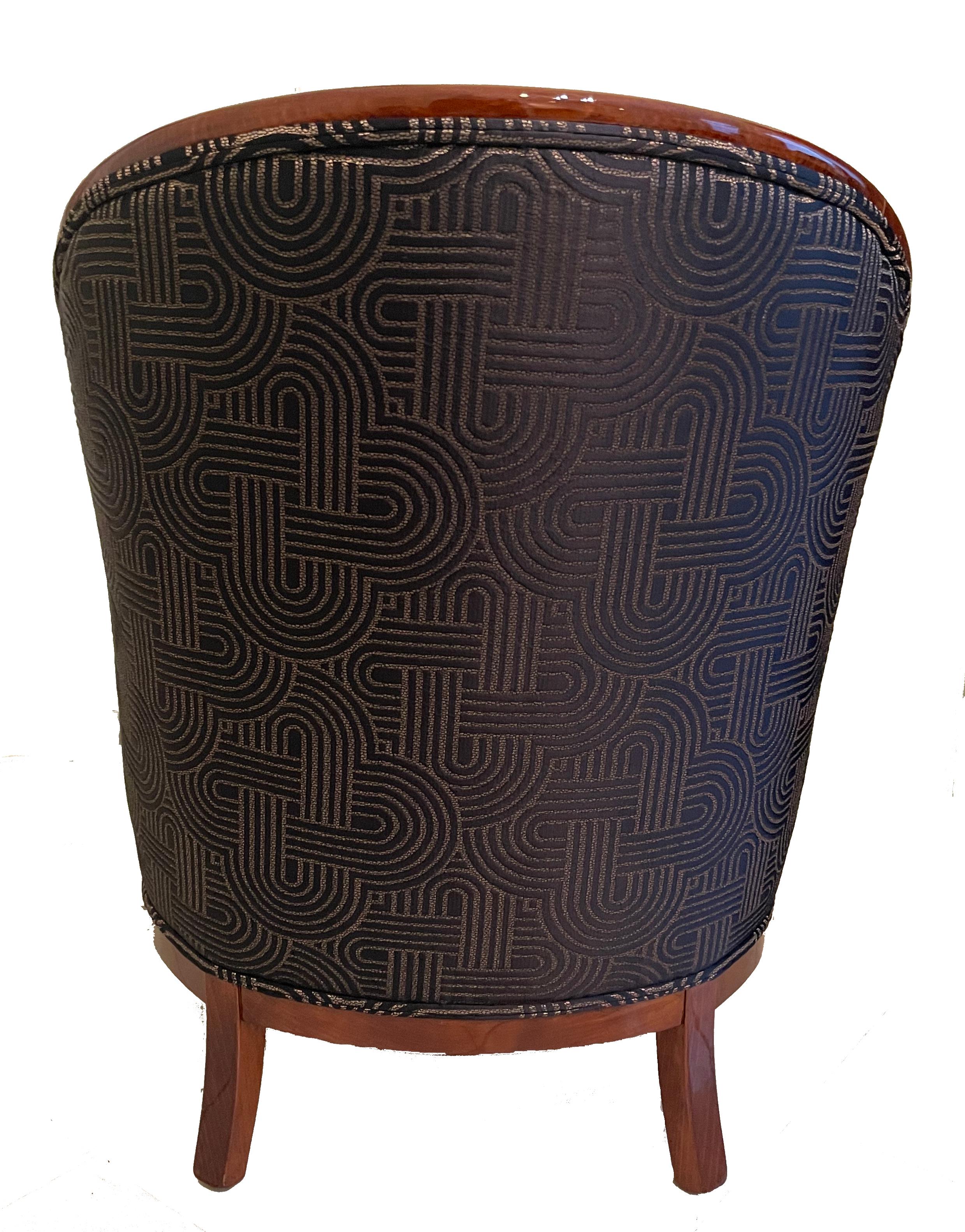 Paar Art-Déco-Sessel um 1925 (Buchenholz) im Angebot