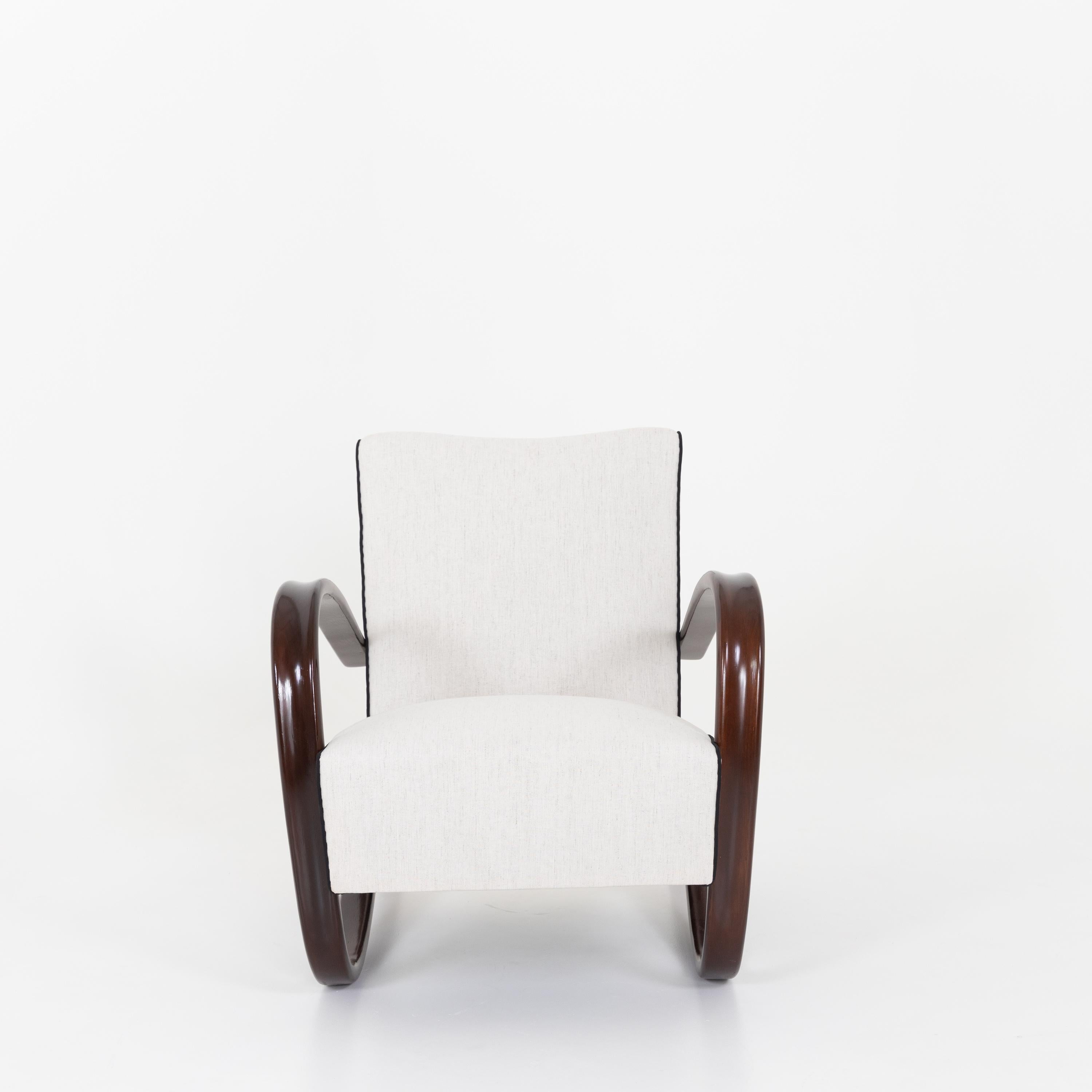 Pair of Art Deco Armchairs by Jindrich Halabala 8