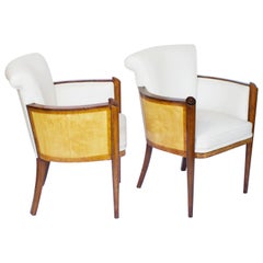 Pair of Art Deco Armchairs by Maurice Adams, circa 1935