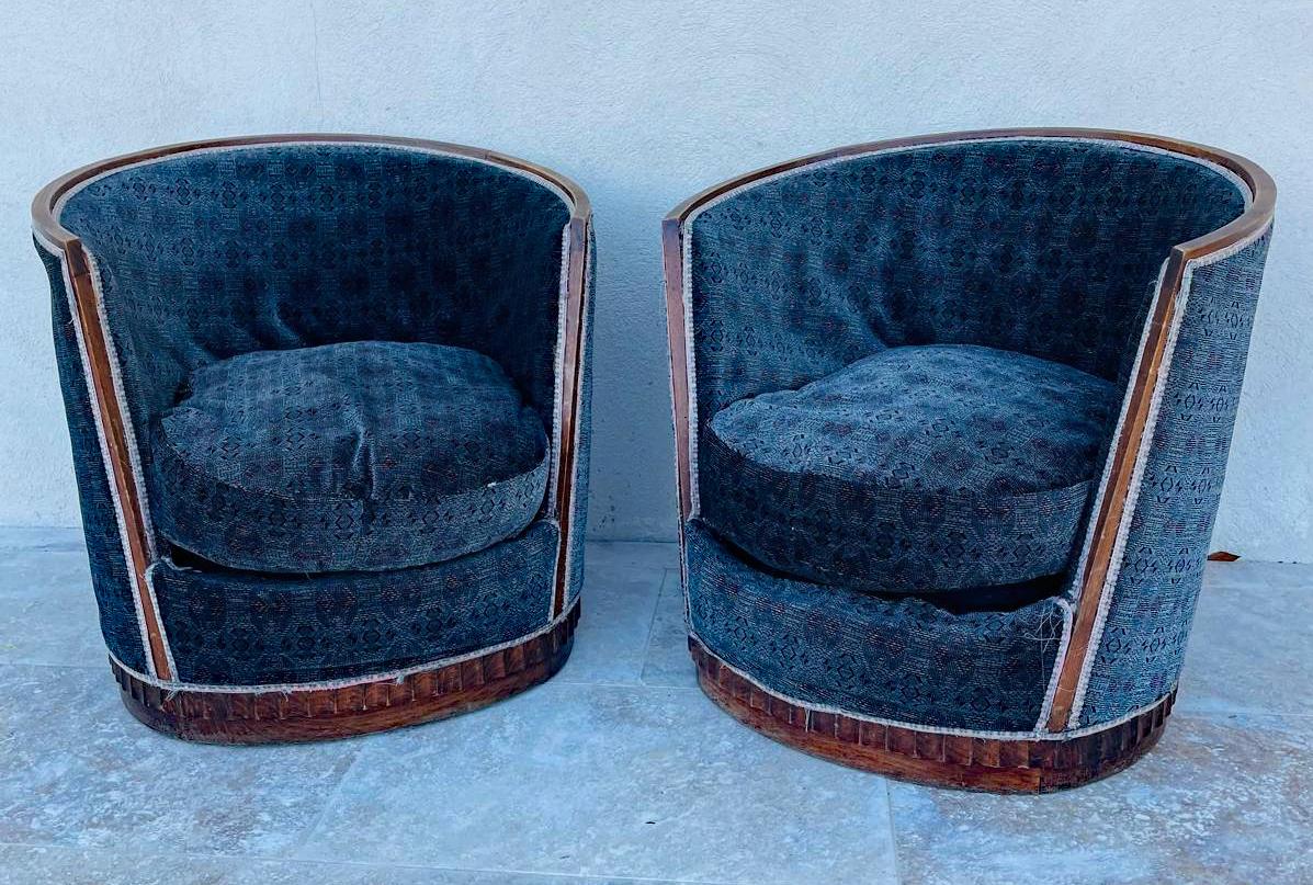 Coppia di poltrone Art Déco, circa 1930