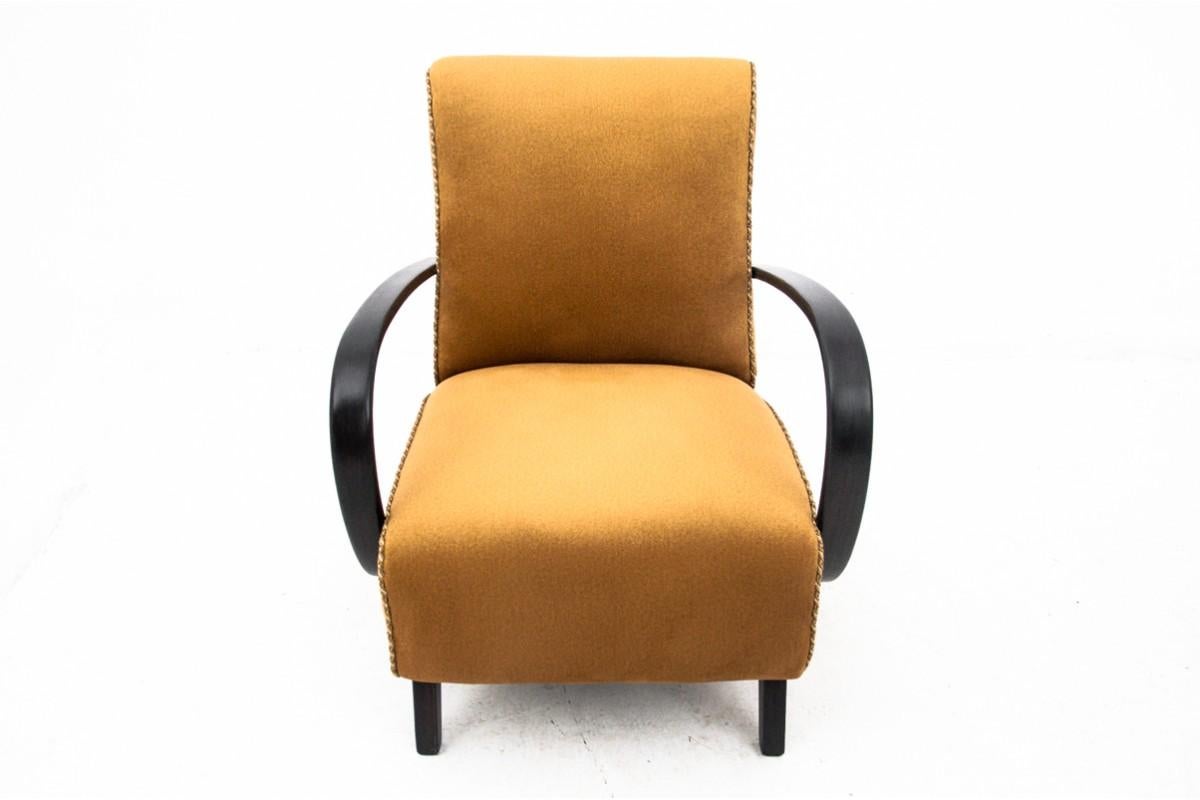 Tchèque Paire de fauteuils Art déco, conçus par J. Halabala, République tchèque, années 1930 en vente