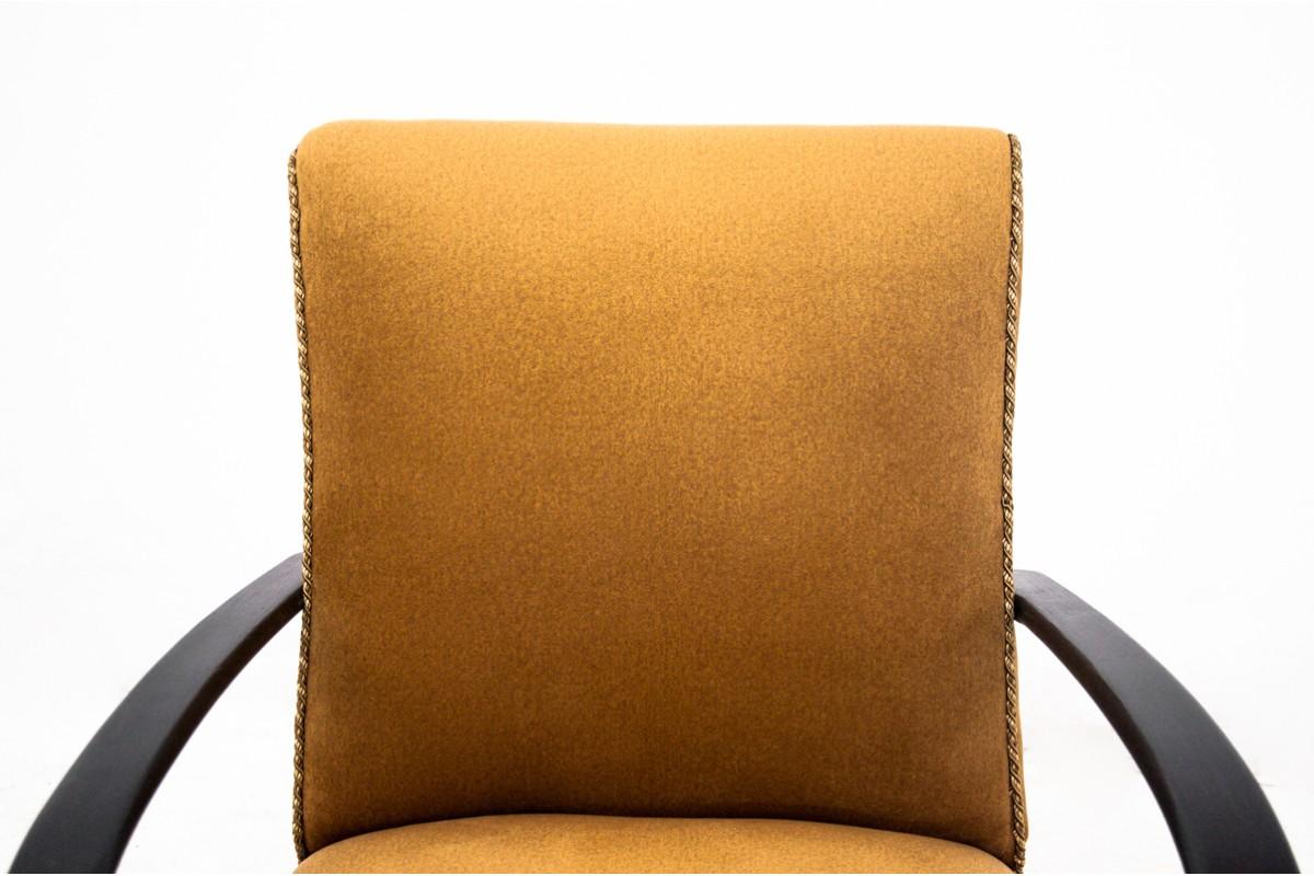 Milieu du XXe siècle Paire de fauteuils Art déco, conçus par J. Halabala, République tchèque, années 1930 en vente