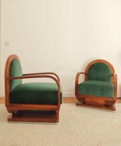 Paire de fauteuils Art déco
