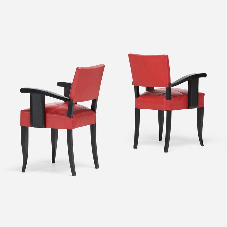 Pair of Art Deco Armchairs For Sale at 1stDibs