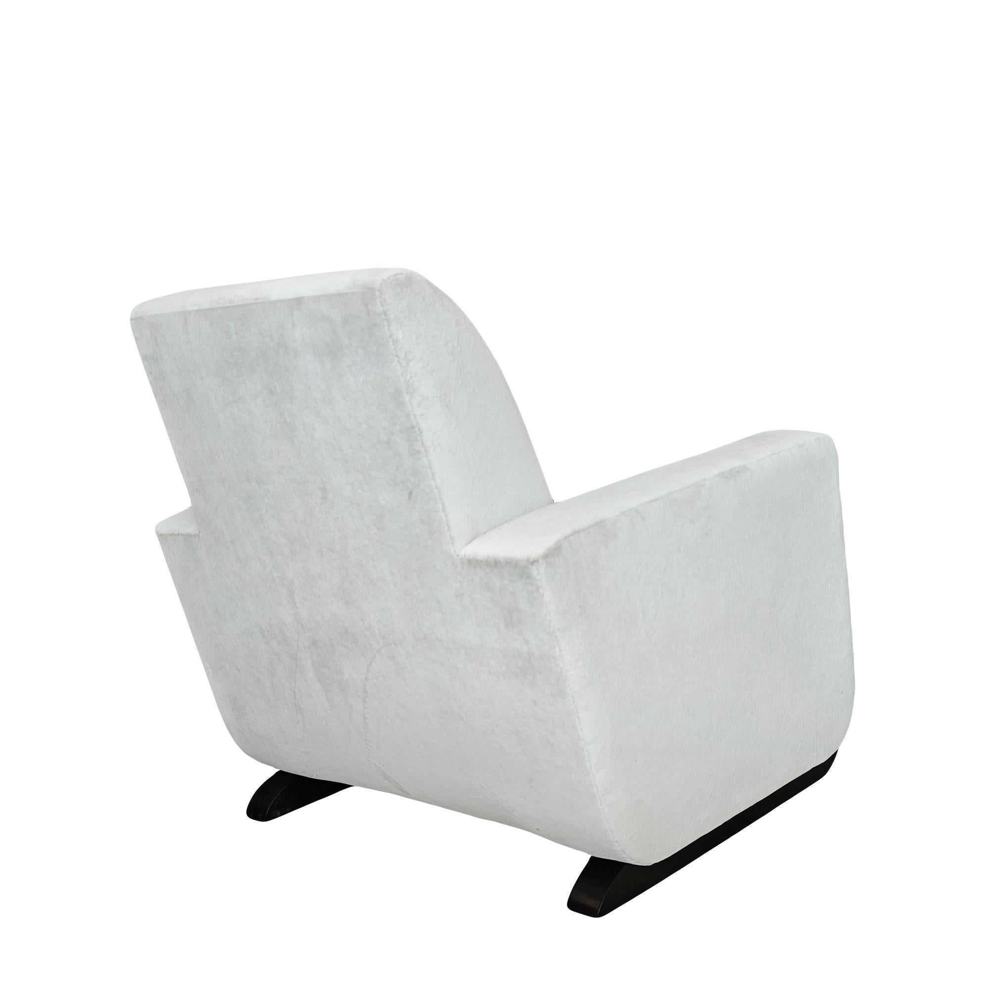 Metà XX secolo Coppia di poltrone Art Déco - Francia 1930 in vendita