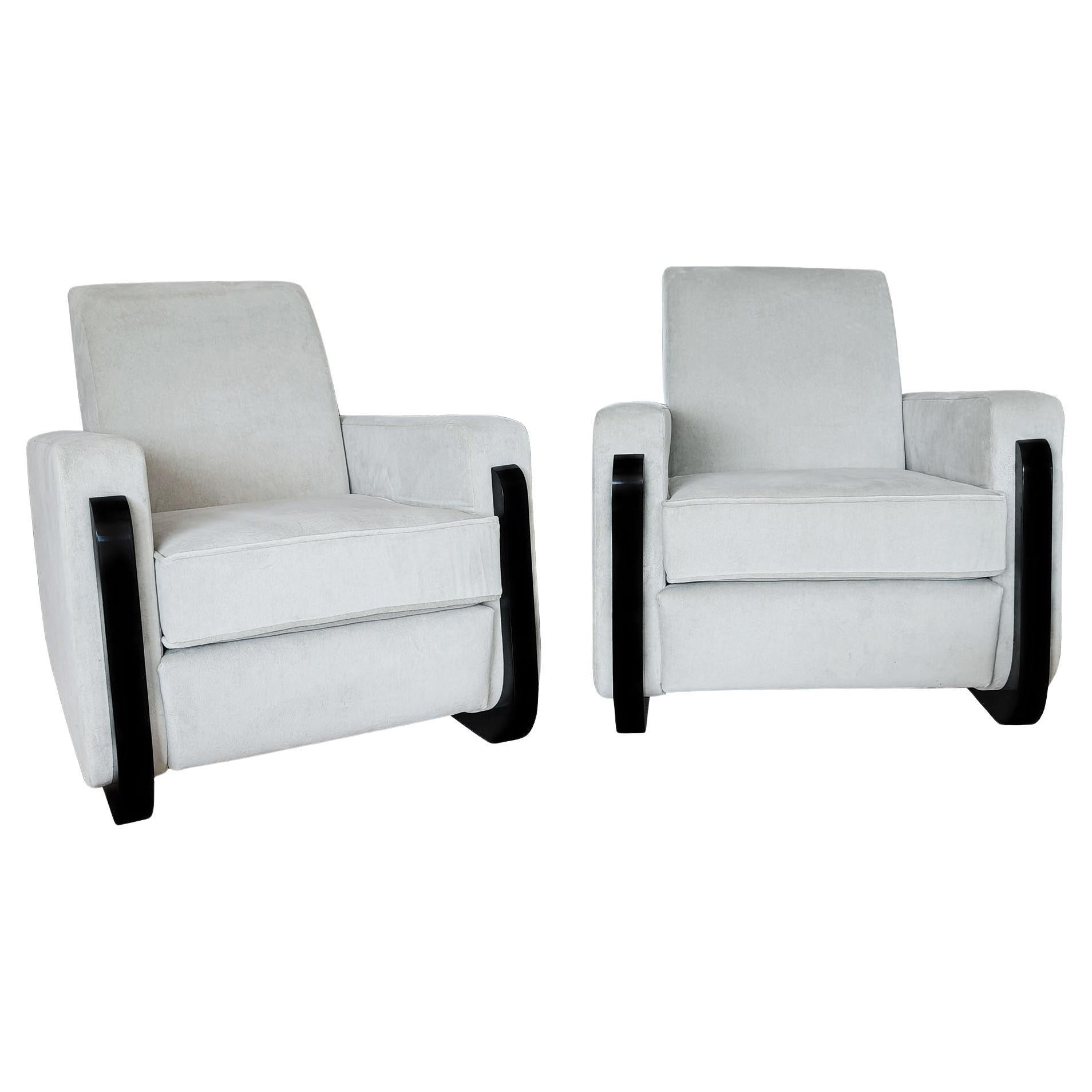 Pair of Art Deco armchairs – France 1930