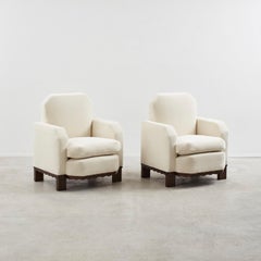Pair of Art Deco armchairs - Italy, 1930s