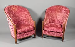 Pair Of Art Deco Armchairs - Maison Dim René Joubert And Philippe Petit