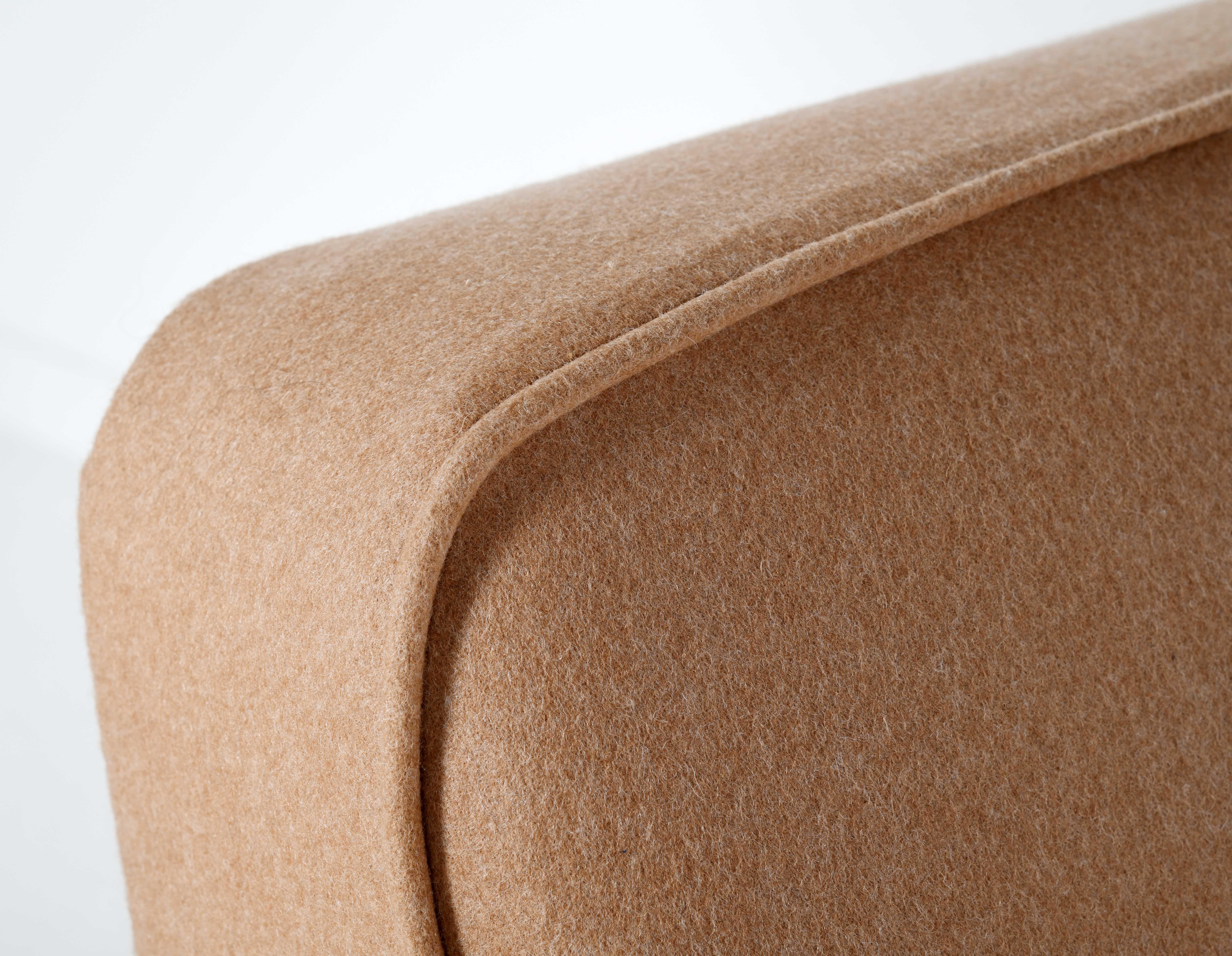 Pair of Art Déco armchairs reclining to form a chaise longue R.C. Coquery style 6