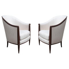 Pair of Art Deco Armchairs