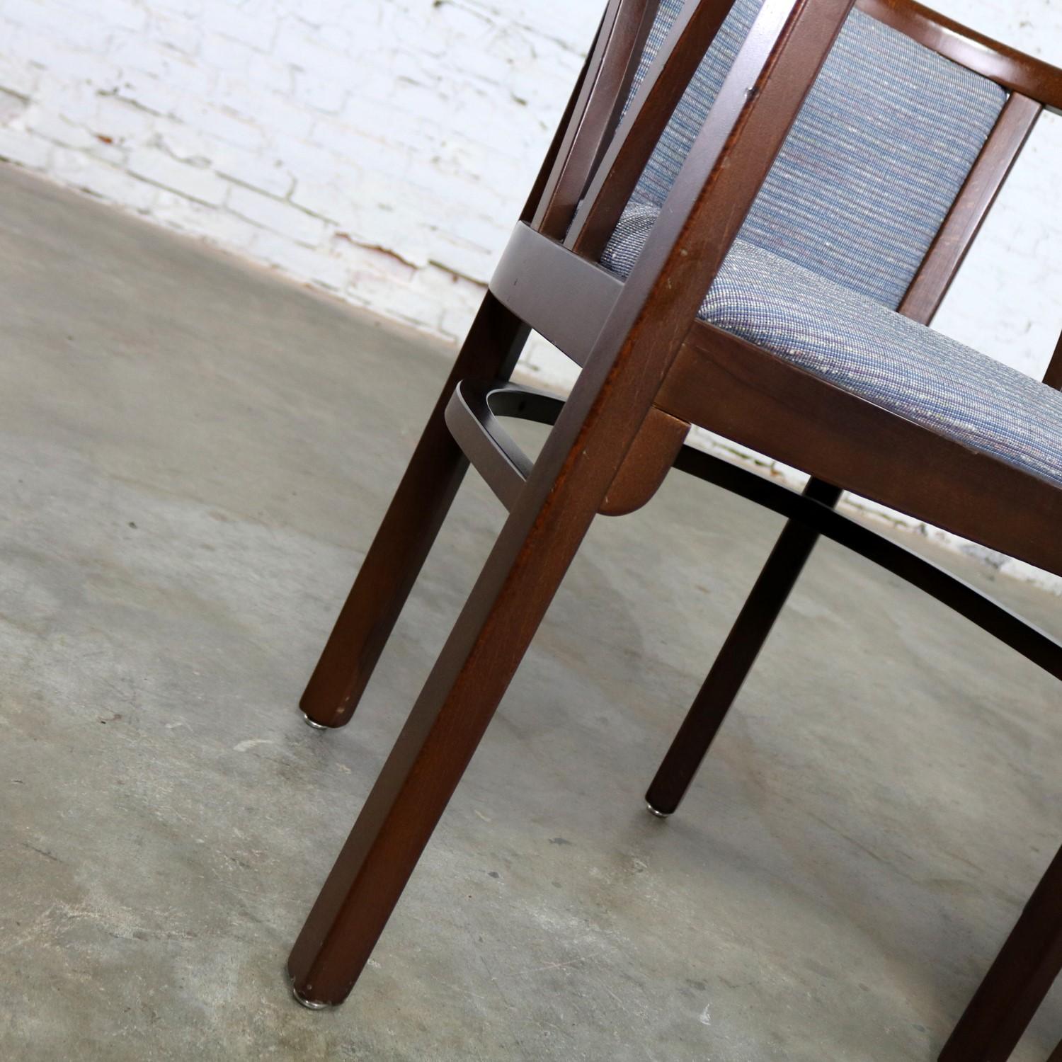 Paire de fauteuils bistro Art Déco de style Bauhaus par Loewenstein-Oggo 8