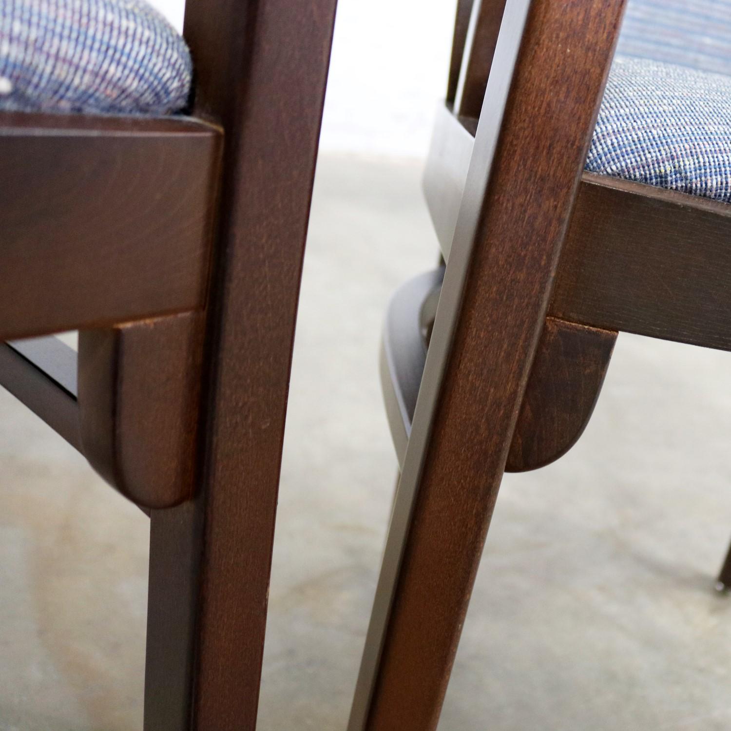 Paire de fauteuils bistro Art Déco de style Bauhaus par Loewenstein-Oggo 9