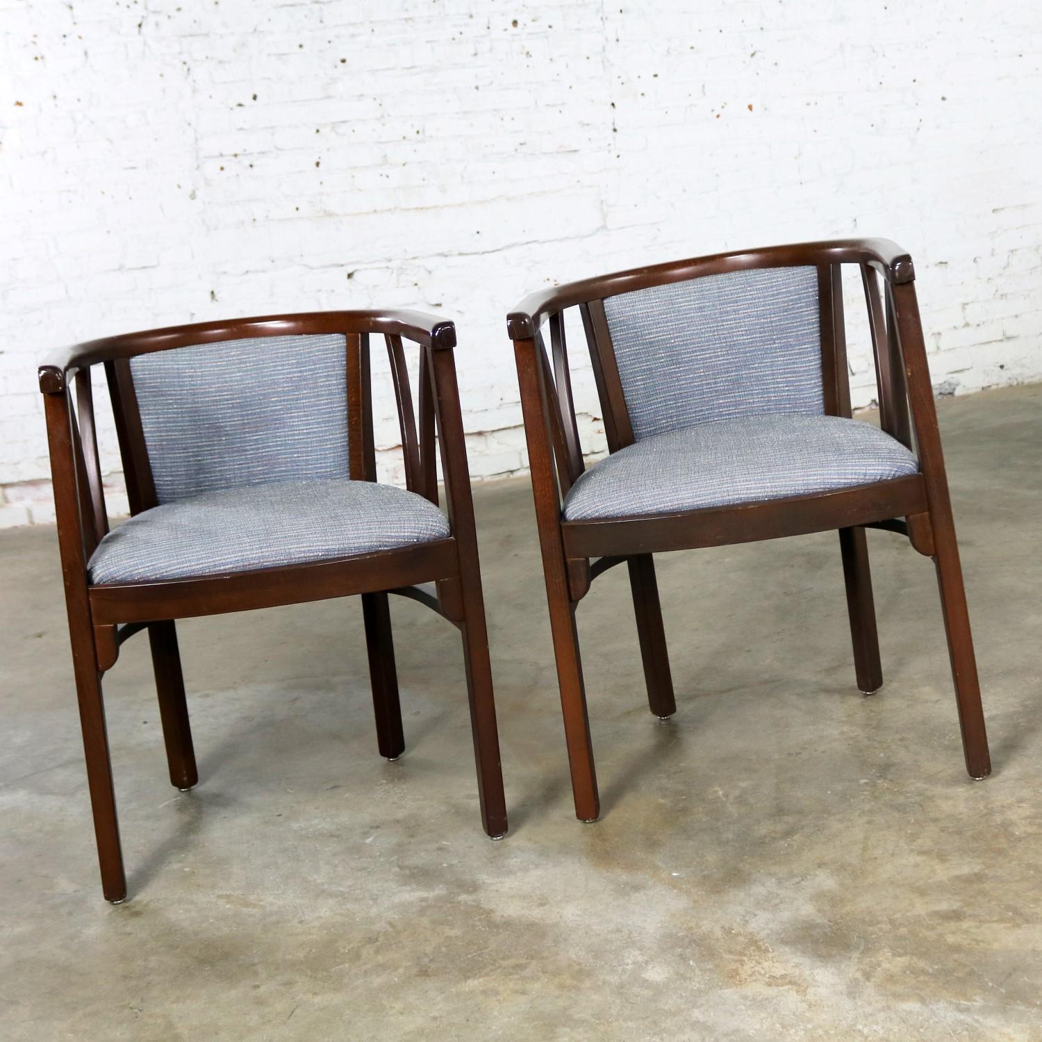 Paire de fauteuils bistro Art Déco de style Bauhaus par Loewenstein-Oggo 3