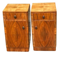 Paire de tables de chevet Art Déco