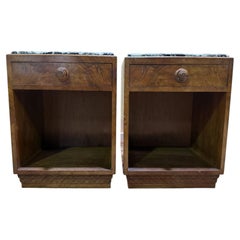 Pair of Art Deco bedside tables