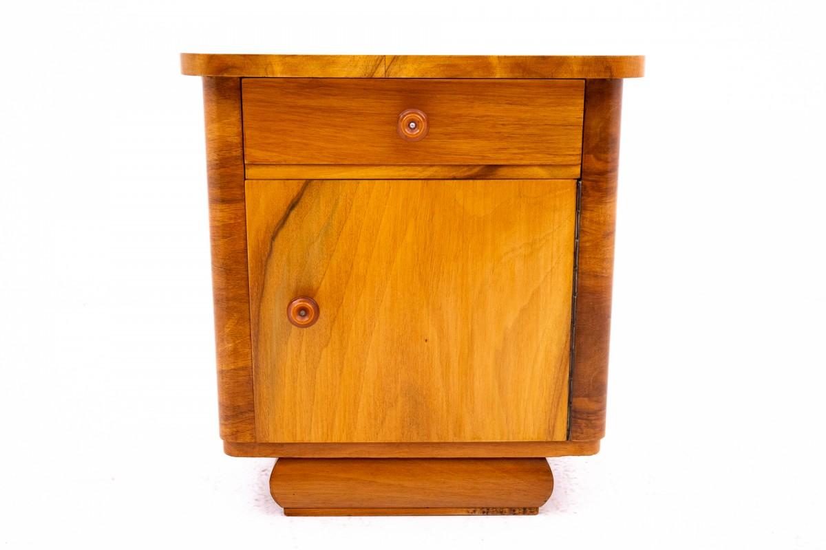 Pair of Art Deco bedside tables from the 1950s, Poland. After renovation. 4