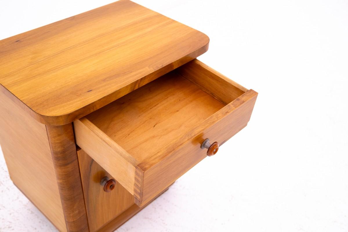 Pair of Art Deco bedside tables from the 1950s, Poland. After renovation. 1