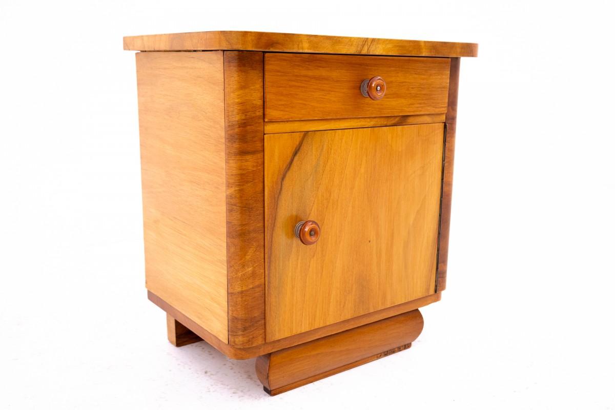 Pair of Art Deco bedside tables from the 1950s, Poland. After renovation. 2