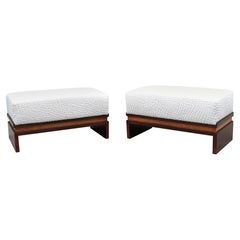 Pair of Art Deco Benches