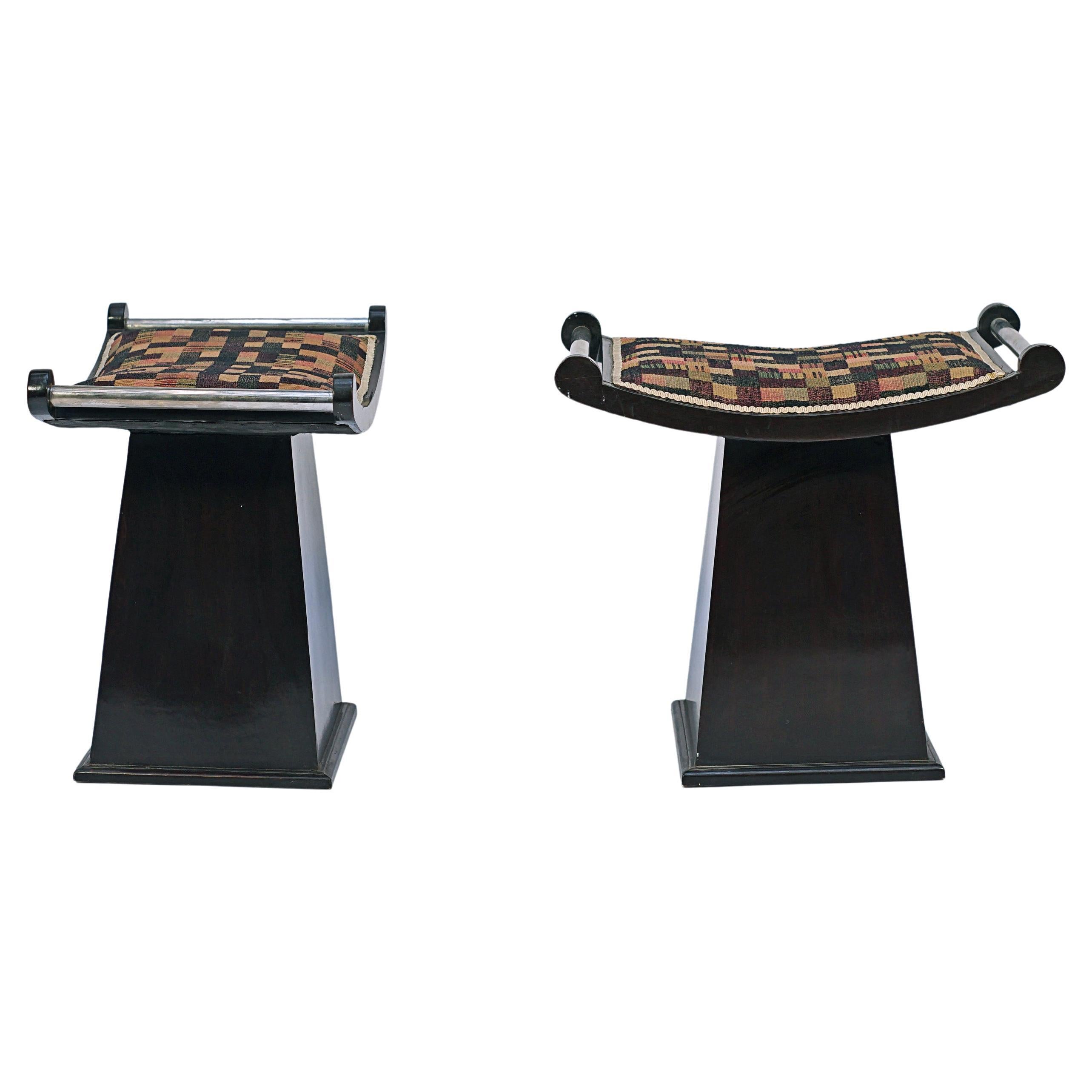 Pair of Art Deco benchs For Sale