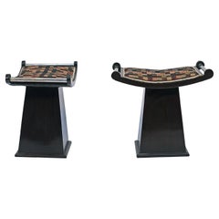 Pair of Art Deco benchs